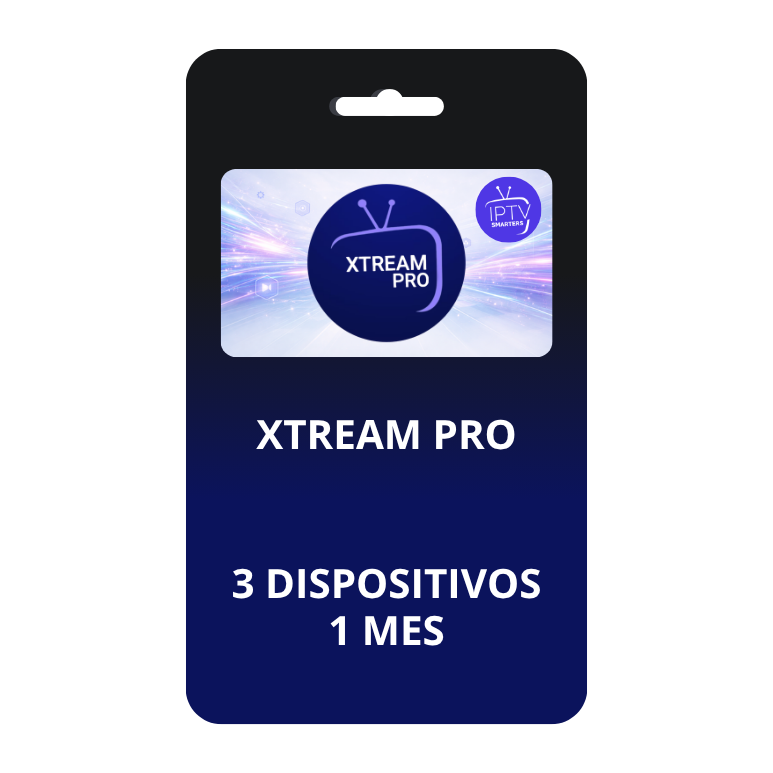 Xtream pro 1 mes 3 dis